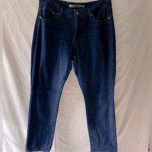 Women’s Levis’s Bold Curve Dark Blue Denim Jeans